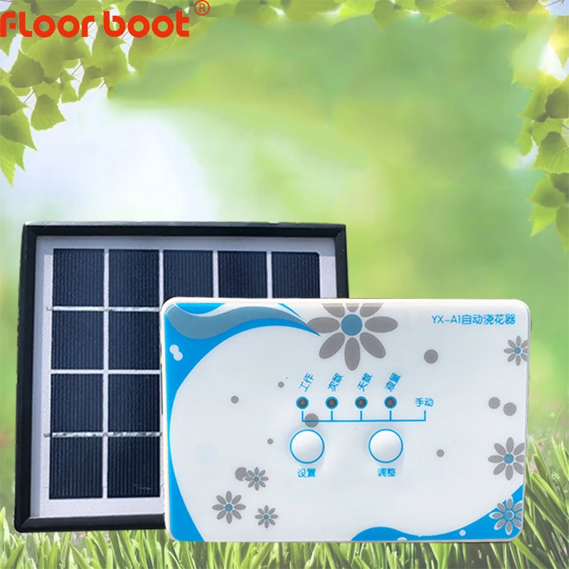 Умная Система капельного орошения на солнечной батарее с трубопроводом низким