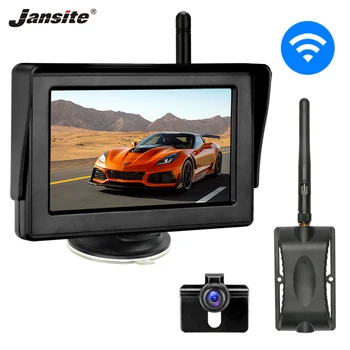 

Jansite Monitor Car Rear view camera car monitors for Rear Camera Parking Rearview System Night Vision waterproof Backup Cameras