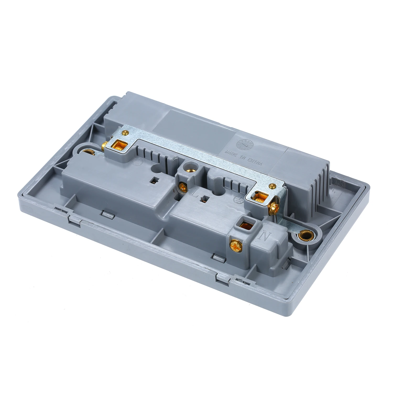 2 Gang двойной розетка 13A Сетевая розетка с 2 5V 2.4A USB Порты и разъёмы стены включен Outlete UK Стандартный