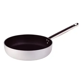 

Straight non-stick skillet fry thickness 3 Mm and tubular handle steel, diameter 450 Mm item No. ALSA111S45 pots
