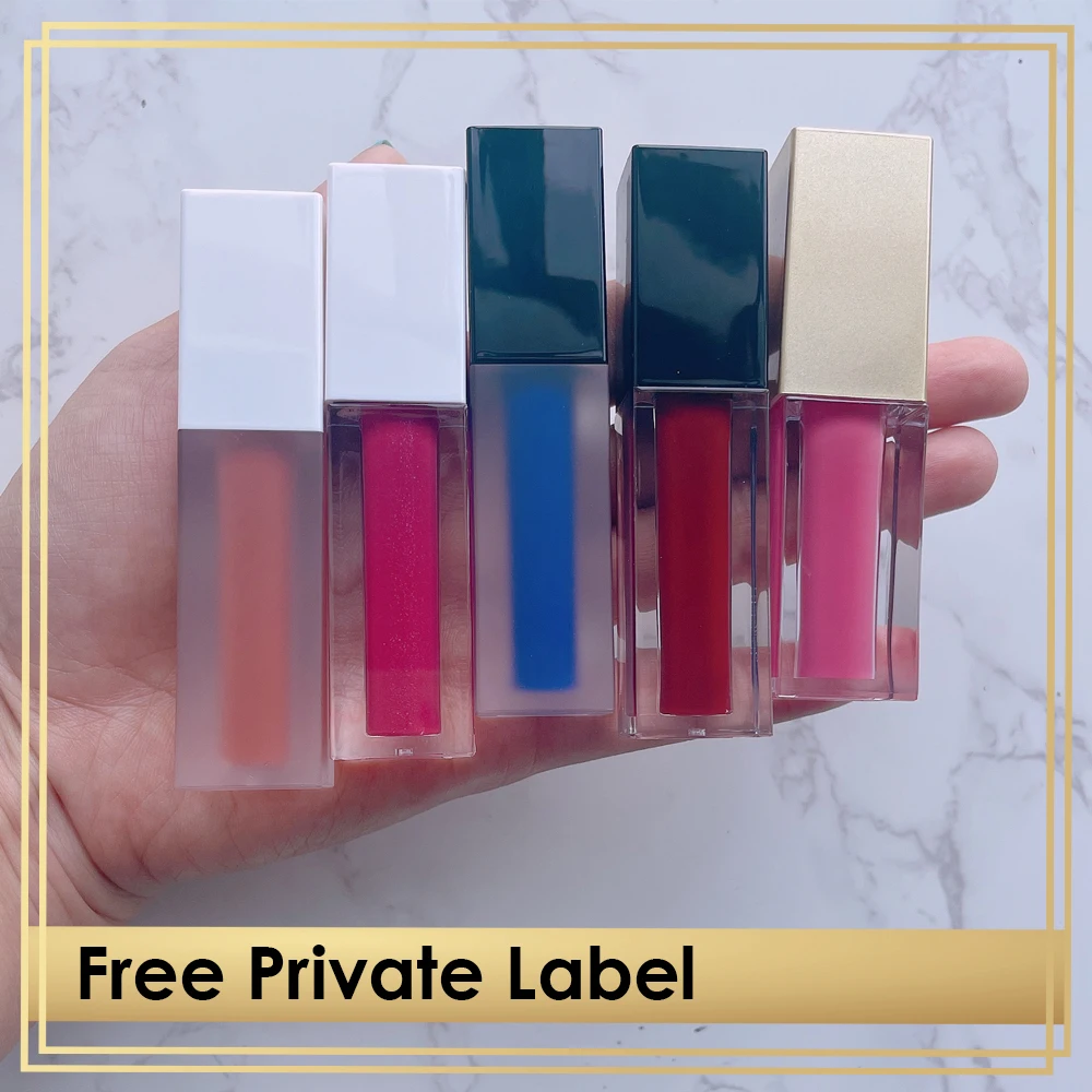 Customized Logo Lip Gloss Wholesale Makeup Business Line Bulk Private