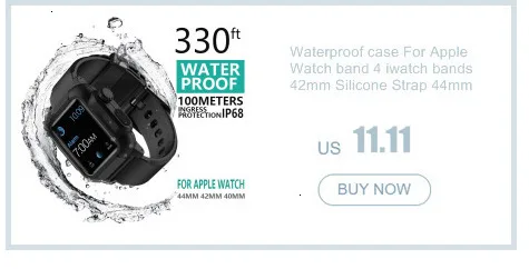 Ремешок для Apple watch 42 мм сменный Браслет из натуральной кожи 44 мм с безопасной металлической застежкой Пряжка для iwatch 5 Sport Edition коричневый