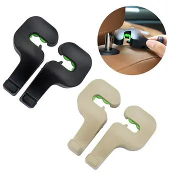 

2PCS Car Headrest Hook Seat Back Hanger for Bag Handbag Purse Grocery Cloth Port
