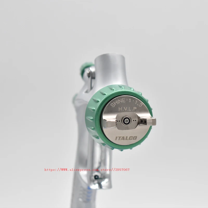 ハイエンド スプレーガン 4000b 輝き 1 hvl pペイントスプレーガン 1.3ミリメートル 緑色 重力スプレー 自動車表面補修 ハイエンド スプレーガン 4000b 輝き 1 hvl pペイントスプレーガン 1.3