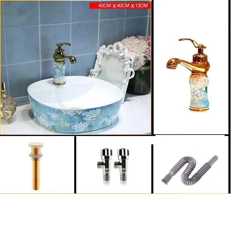 Number 19 Evier сосуд чаша Umywalka туалетный столик Lavandino Bagno черный Lavabo De Mano Waschtisch Cuba Pia Banheiro Ванная раковина умывальник - Цвет: Number 19