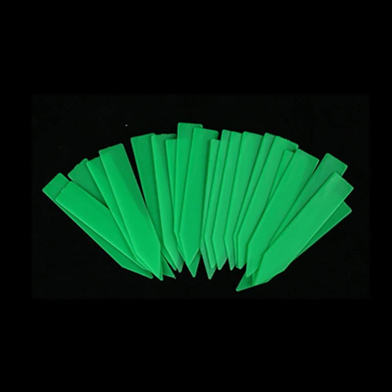 hanging basket flowers 100pcs Plastic Plant Tags Garden Plant Labels Nursery Markers Flower Pots Seedling Labels Tray Mark Tools Garden Accessories clay pots for plants Flower Pots & Planters