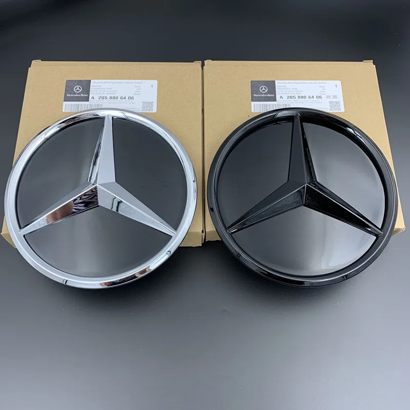 

2019 for Mercedes Benz C CLASS C180 C260 C200 C300 W203 W204 W205 Front Logo Emblem Grille Badge Accessories