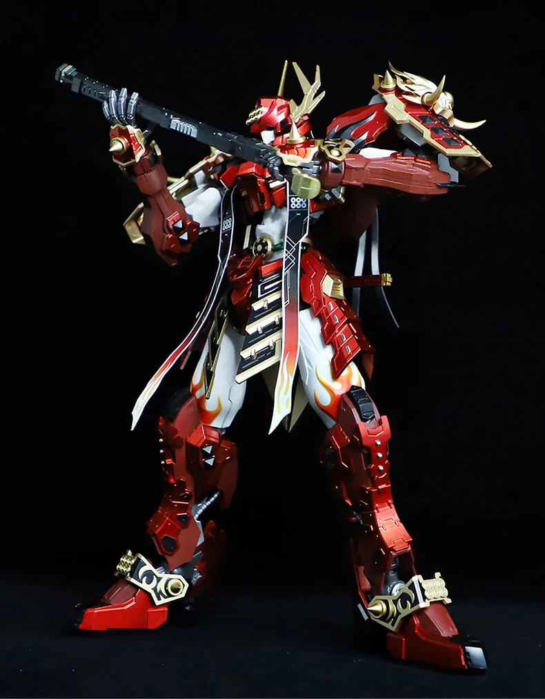 Фигурка Devil Hunter DH DH-02 DH02/DH-01 1/100 красный муша Санада Yukimura Gundamer металлическая сборка полная модель