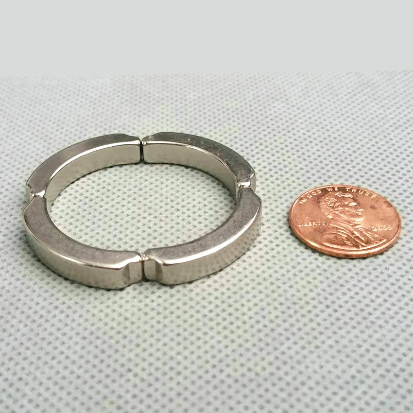 12 шт. NdFeB дуговой сегмент OD40xID30xW23.7x5 мм 1,5" N38 двигатель магнит для генератора ветряной турбины Неодимовый магнитный ротор