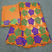 Последние африканские сухие кружевные ткани самые популярные швейцарские вуали кружева в швейцарской высокое качество кружева suisse ткань из Дубая 7 ярдов