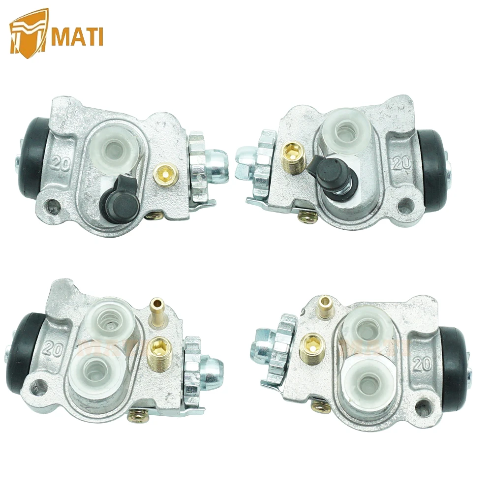 M MATI Front Brake Wheel Cylinders Left&Right All Four for Honda TRX400FW/TRX450 Fourtrax Foreman 45330-HN0-A01 45370-HN0-A01 45310-HN0-A01 45350-HN0-A01
