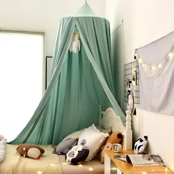 Mosquitera de cúpula para cuna, cortina de esquina para cama en habitación de niños, techo con ventosa, cortina de decoración para habitación de princesa de 65cm
