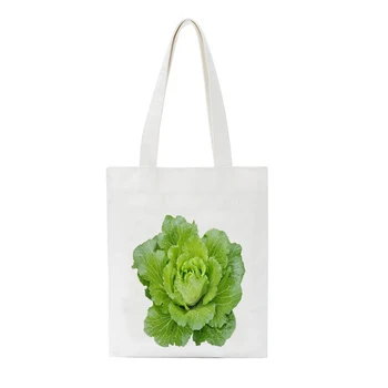 

Students'Book Bag Handbags Tote for Girl Classic Tote Cartoon Art Canvas Cotton Simple Ladies Casual Shopper Bag