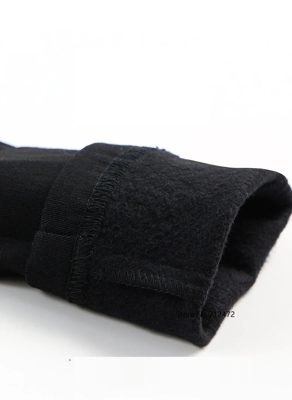 Xiaomi Fashion wild black casual pants Comfortable Fleece keep warm Slim Stretch Pants fashion Pencil Trousers