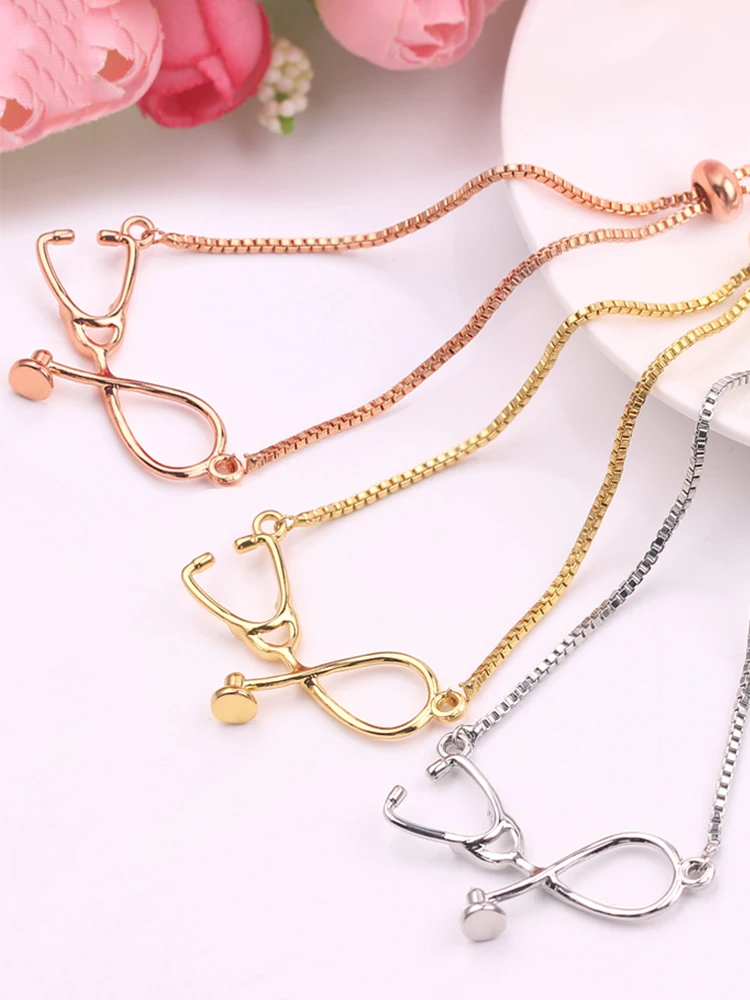 "This Doc Rocks" Expandable Bracelet - Medical Jewelry Gift For Doctors & Graduates