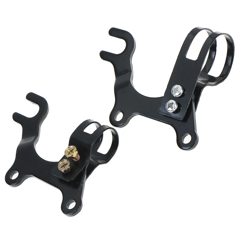 Adjustable black bicycle bike disc brake bracket frame adaptor mounting hold`ch 