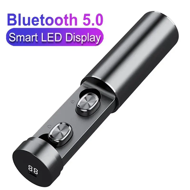 TWS Wireless Earbuds 8D Stereo Mini Bluetooth Earphone 5.0 With Mic Waterproof Earphones HIFI Sport Earphone For Headset Gamer