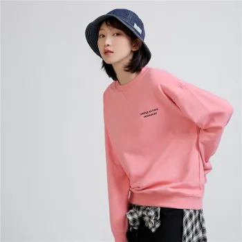 

Ladies' head print sweater, spring and autumn, new slim sweater gray