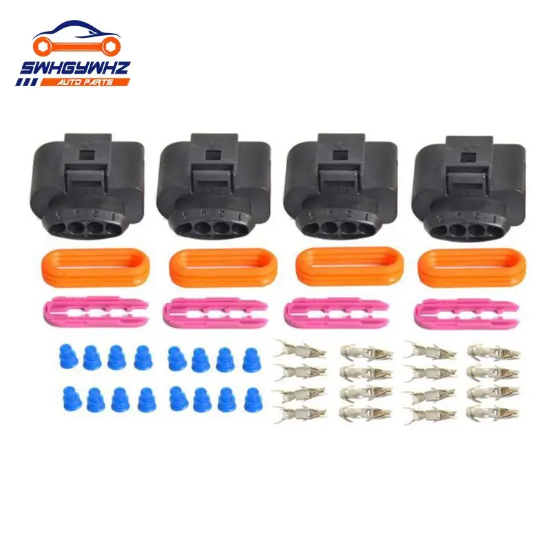 1 Set Ignition Coil Connector Repair Kit Ic39 For Audi A4 A6 A8 For Vw