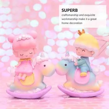 

1Pc Cake Decoration Adorable Unicorn Design Cake Topper Creative Cake Ornament Baking Topper Birthday Cake Unicorn Decoration