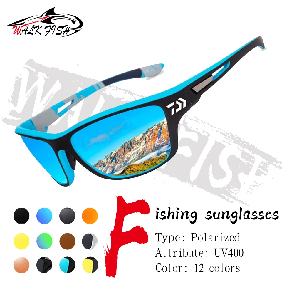 Поляризованные солнцезащитные очки WALK FISH Daiwa UV400 мужские