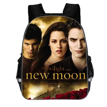 

NEW High Quality Twilight Backpack Children Boys Girls Teens Rucksack Fashion Travel Rucksack Gift School Backpack