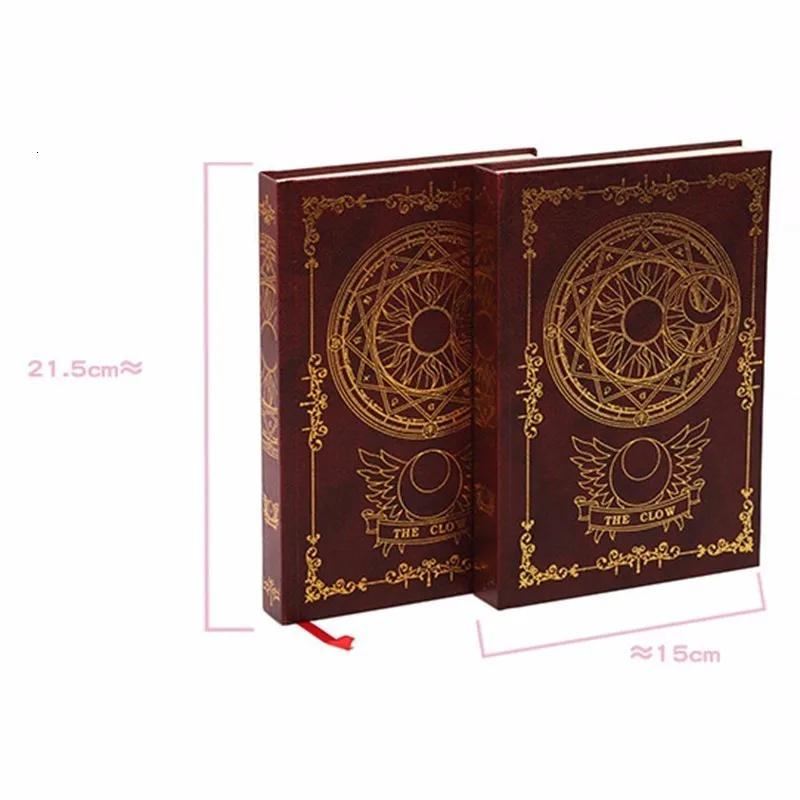 Аниме Cardcaptor Sakura notebook Captor Sakura CERBERUS Clow Libra узор звезда Clow Magic notebook дневник для друга подарок