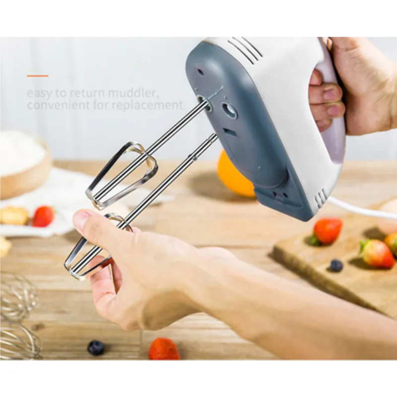 7 speed Egg beater Multi-functional electric cooking machine Mini hand held  mixer and noodle maker hand blender