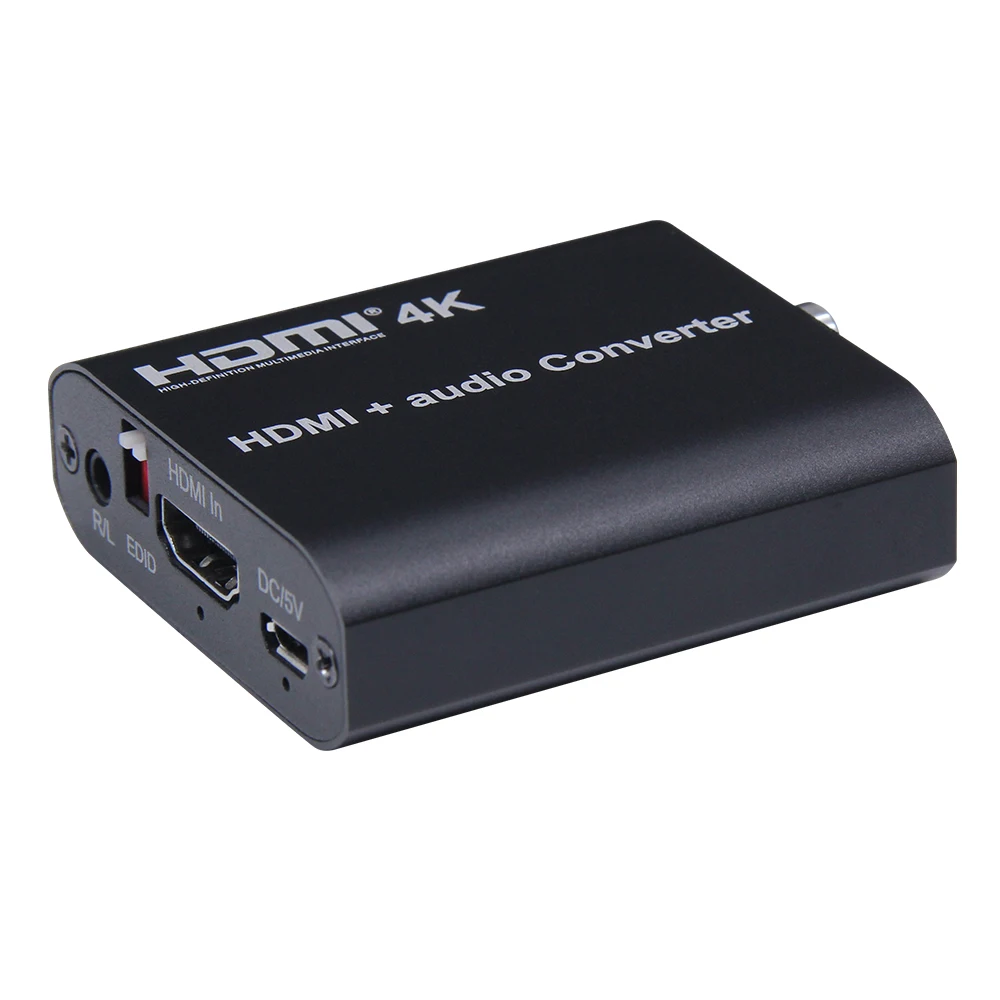 UHD 4K HDMI аудио экстрактор сплиттер к toslink Spdif коаксиальный конвертер адаптер +