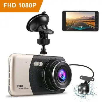 

Car DVR Dash Camera Car Traffic Recorder HD Night Vision 1080P Dual Lens Reversing Image Integrative Camera