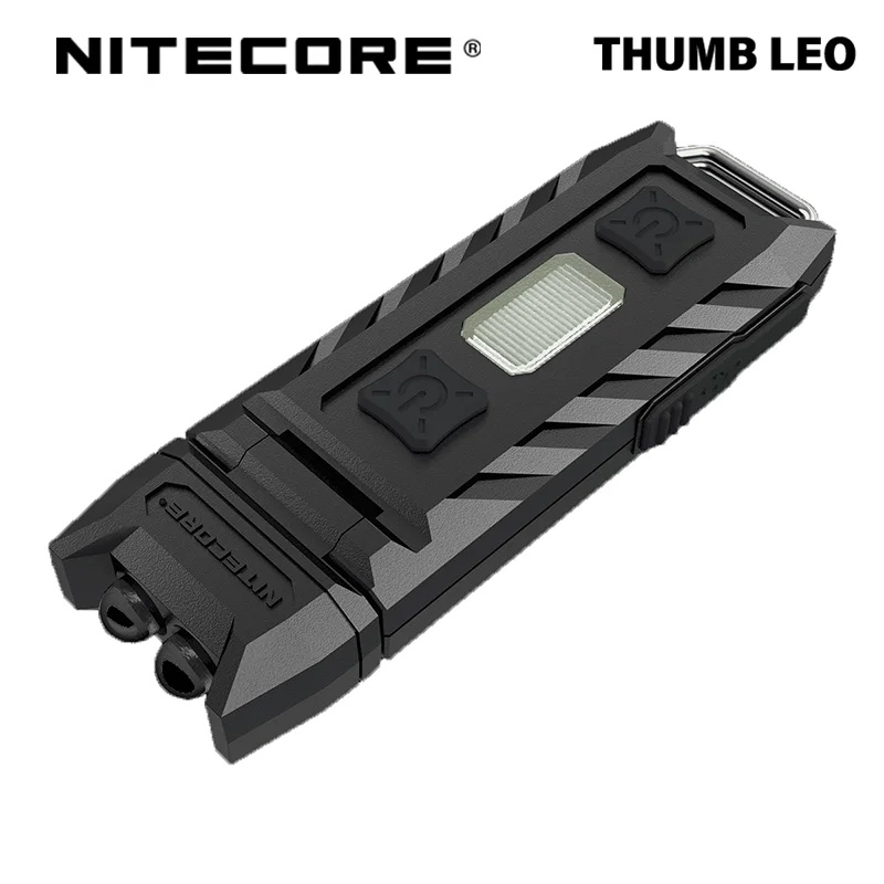 NITECORE THUMB LEO 45 Lumens Rechargeable Keychain Flashlight with A 90