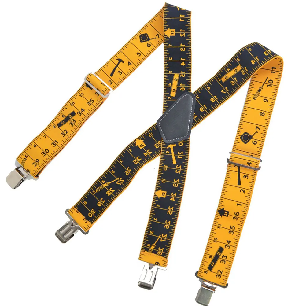 Heavy Duty Braces Work Tool Belt Suspenders with Strong Clips Adjustable Straps X Shape Comfortable Braces for Men Women tool chest on wheels