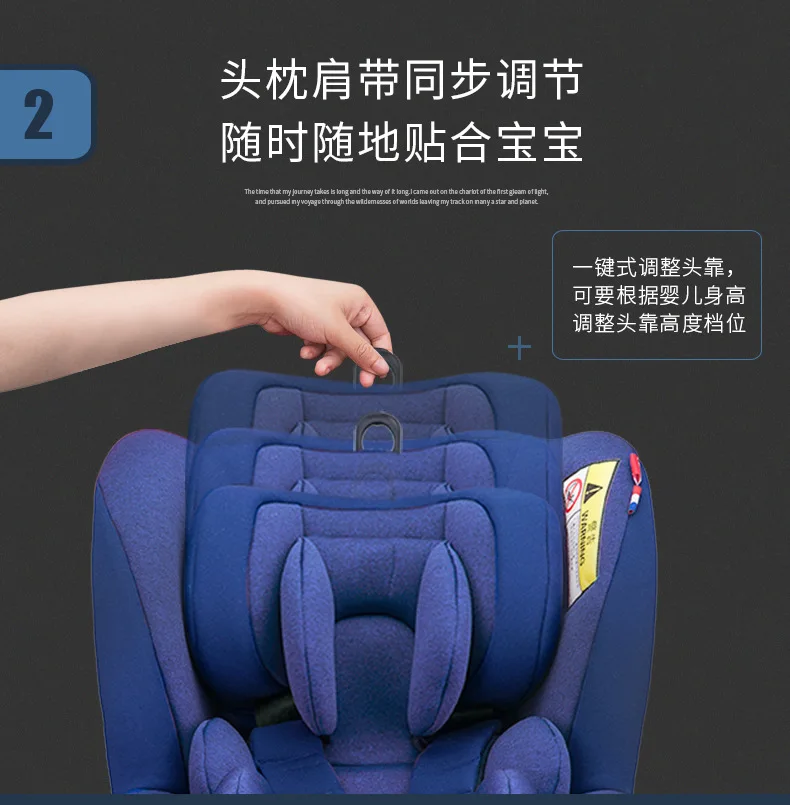 Детское безопасное сиденье с От 0 до 4 лет Детское кресло для новорожденного Универсальное Детское кресло для автомобиля isofix carseat