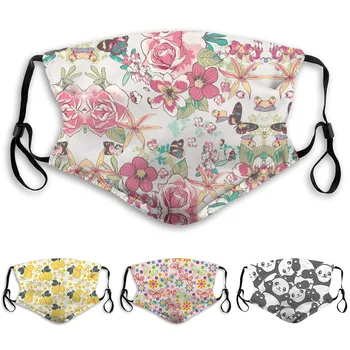 

Reuseable Face Mask FaceMasks Cloth Mouth Cover Washable Mouth-muffle Protective Face Mouth Mask mondmaskers mascarillas Masker