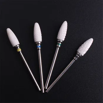

Nail Drill Bit for Electric Manicure Machine Fire Shape Nail Acrylic Color Gel Safe Remover Professional Creative Nail Art Tools