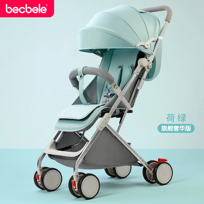  Portable Baby Stroller Super Light stroller Folding Umbrella newborn carriage Can Sit On A Lying tr