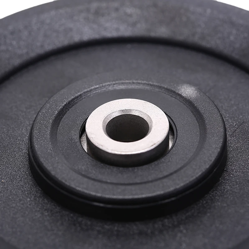 115mm Cable Gym Universal Fitness Equipment Part High Quality Bearing Pulley Wearproof Nylon Bearing Pulley Wheel