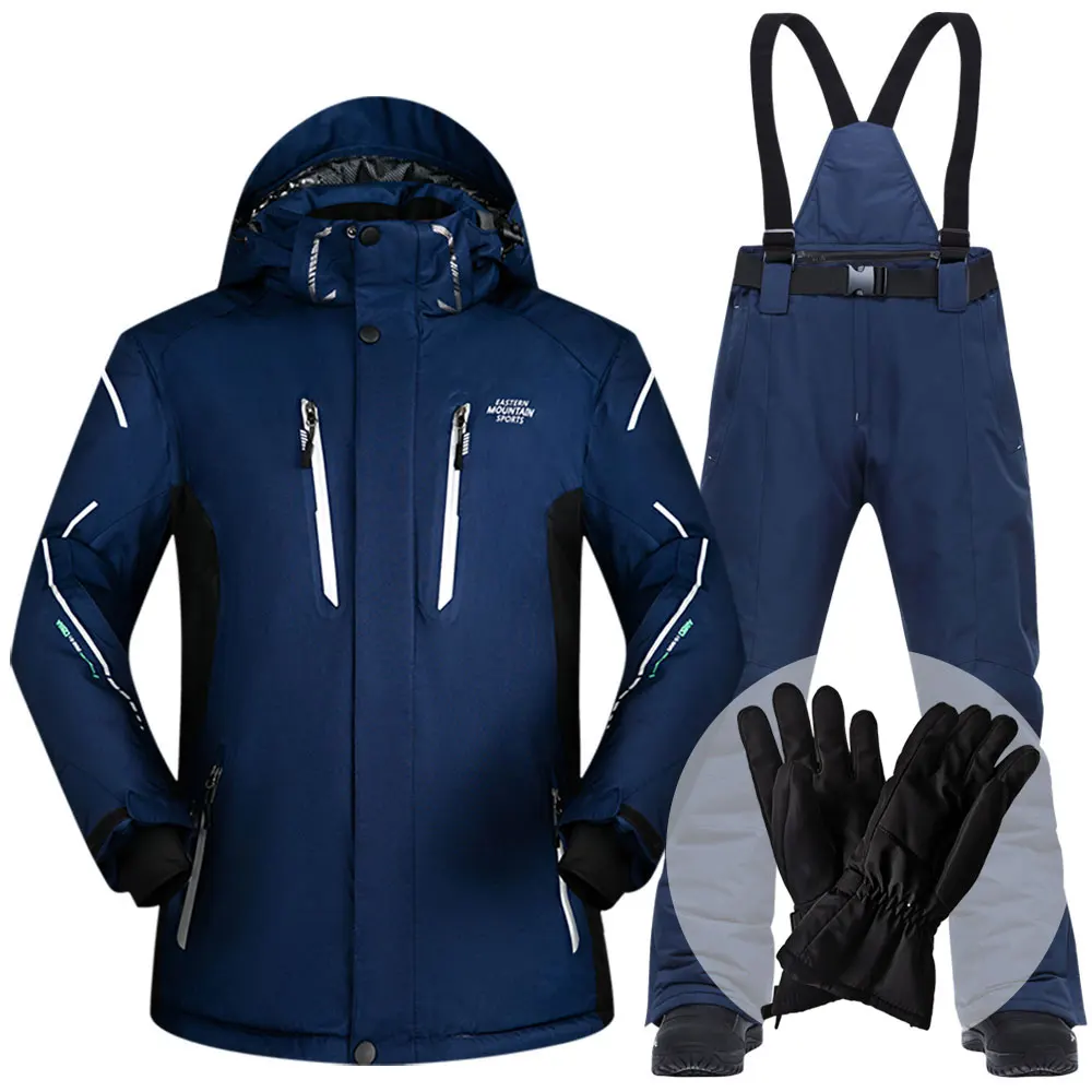 Warm Snow Clothes Men Ski Sets 