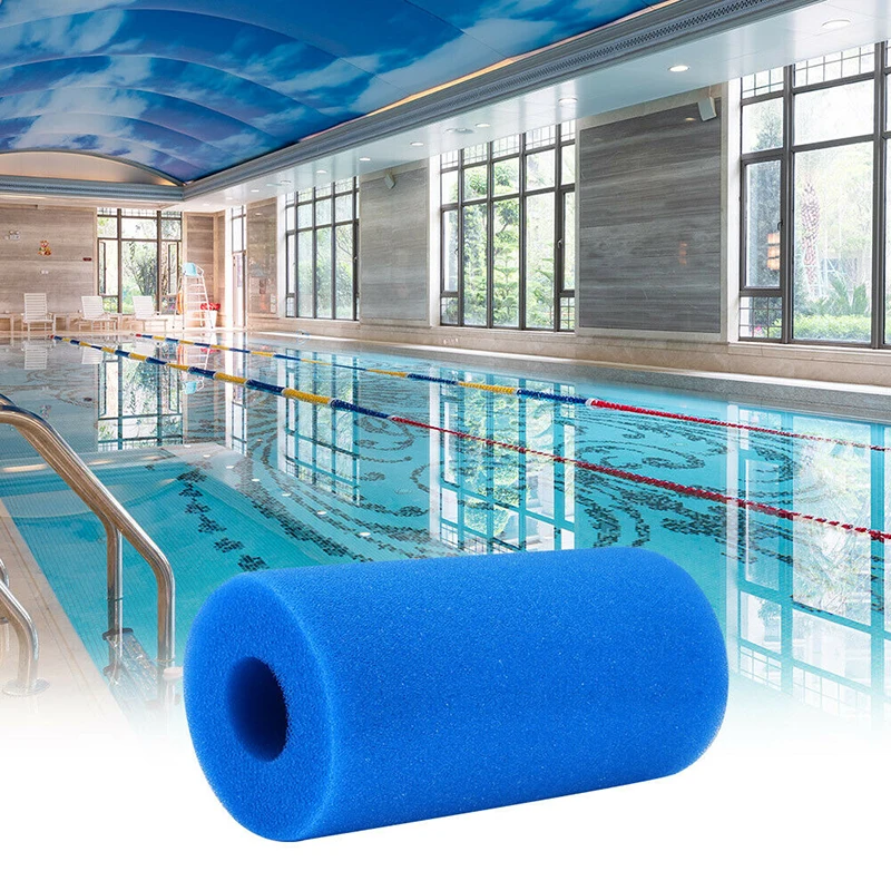 Swimming Pool Filter Pool Filter Cleaner Pool Cleaning Tool Swimming Pool Cleaning Kit Pool Foam Filter Sponges Swimming Accessories Reusable Washable Biofoam Cleaner Tool Home