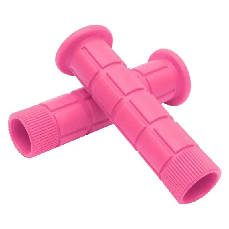 

1 pair Bicycle Handle set Mushroom Grips BMX For Boys and Girls Bikes pink