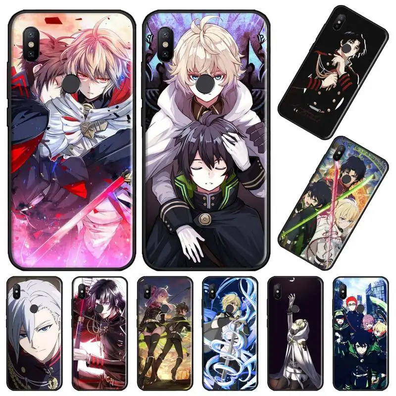 

Seraph Anime Passionate vampire Phone Case For Xiaomi Redmi 7 8 9t a3 9se k20 mi8 max3 lite 9 note 9s 10 pro