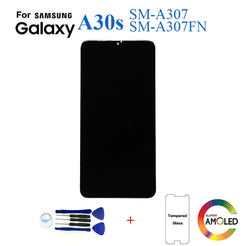 Сменный ЖК экран AMOLED для Samsung A30s A307 A30S A305FN A305FN|Экраны мобильных телефонов| |