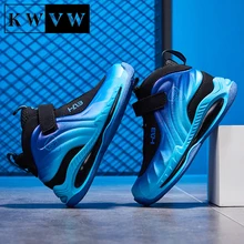 

Trend Cool Kids Shoes Leather Lightweight Breathable Boy Girl Sneakers EVA Soft Bottom Non-slip Children Outdoor Running Booties