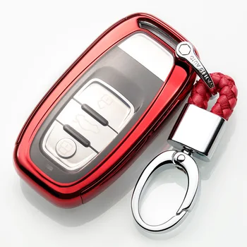 

TPU Remote Control Car Key Cover Fob Case For Audi A1 A3 A4 A5 A6 A7 A8 Quattro Q3 Q5 Q7 2009 2010 2011 2012 2013 2014 2015 Bag