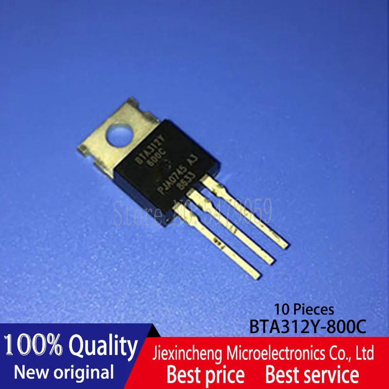 

10 шт. BTA312Y-800C BTA312Y BTA312Y800C 800 в 12A TO220 новый оригинальный