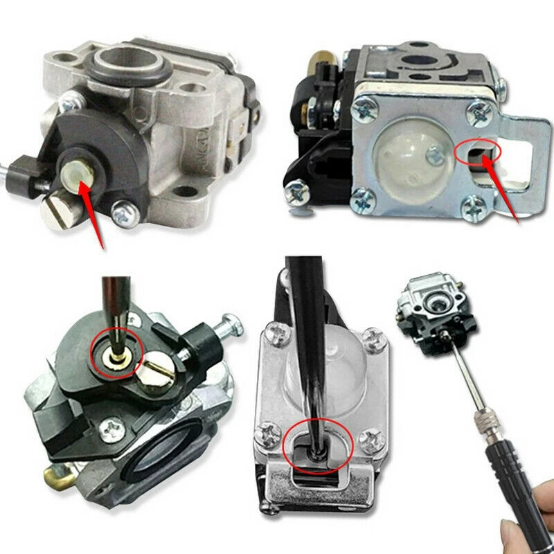 24 шт. отвертка для карбюратора Регулировочная отвертка Carb бензопила Инструмент шлицевая
