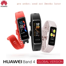 Глобальная версия Дополнительный Xiaomi Mi Band 4 Умный браслет Фитнес-сердечный ритм 135 мАч Цветной экран Bluetooth5.0 Водонепроницаемый