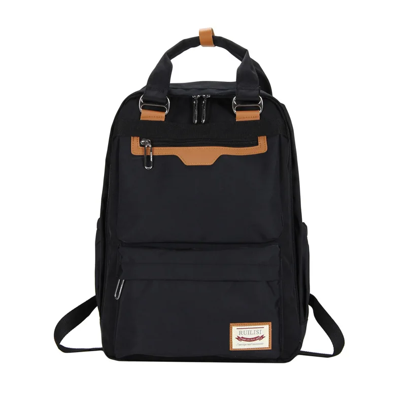

New Style Backpack Women's Fashion Solid Color Female Backpack Outdoor Travel Bag Women's Fashion