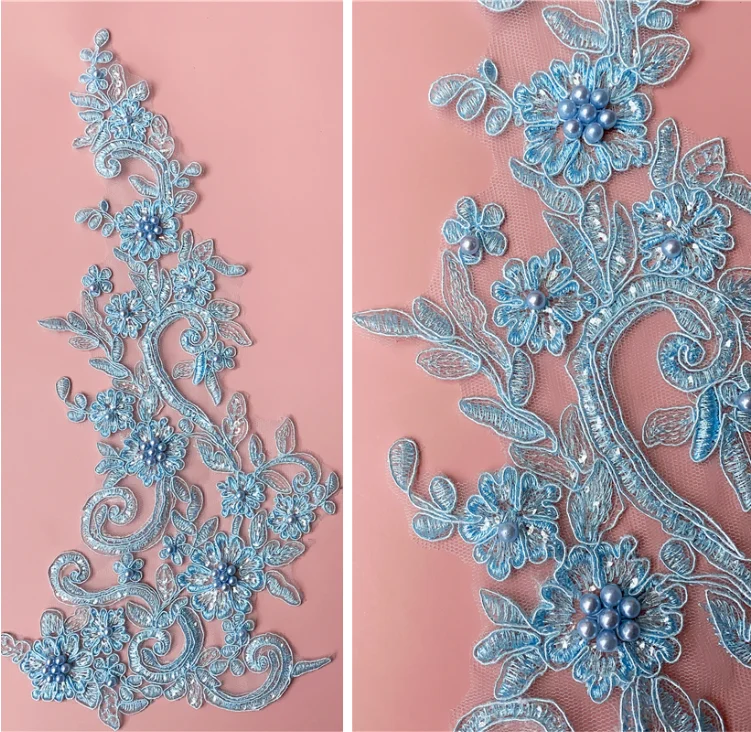Lace Patch 1 Piece 40*14cm lace ribbon,lace fabric,lace sewing accessories,lace sewing supplies,lace garment accessories,sewing patches