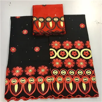 

Dubai Design African 100%Cotton Lace Fabric Swiss Voile Lace In Switzerland Nigerian Gele Headtie for wedding 7yards/lot